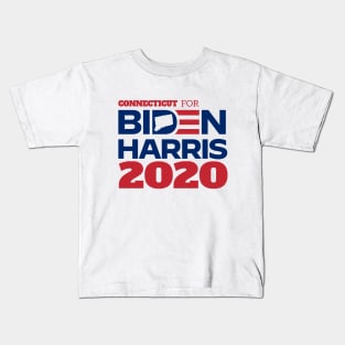 Connecticut for Biden Harris 2020 Kids T-Shirt